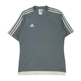 Number 13 Adidas Football Shirt - Medium Grey Polyester