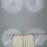 Armani Exchange Cargo Cargo Trousers - 34W 31L Cream Cotton