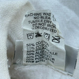 Made In USA Disney Sweatshirt - Large White Cotton Blend