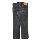Levis 501 Jeans - 34W 30L Gray Cotton