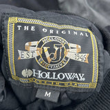 Samson'S Bridge Holloway Varsity Jacket - Medium Black Wool Blend