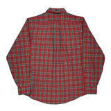 Gant Checked Shirt - Large Red Cotton Blend