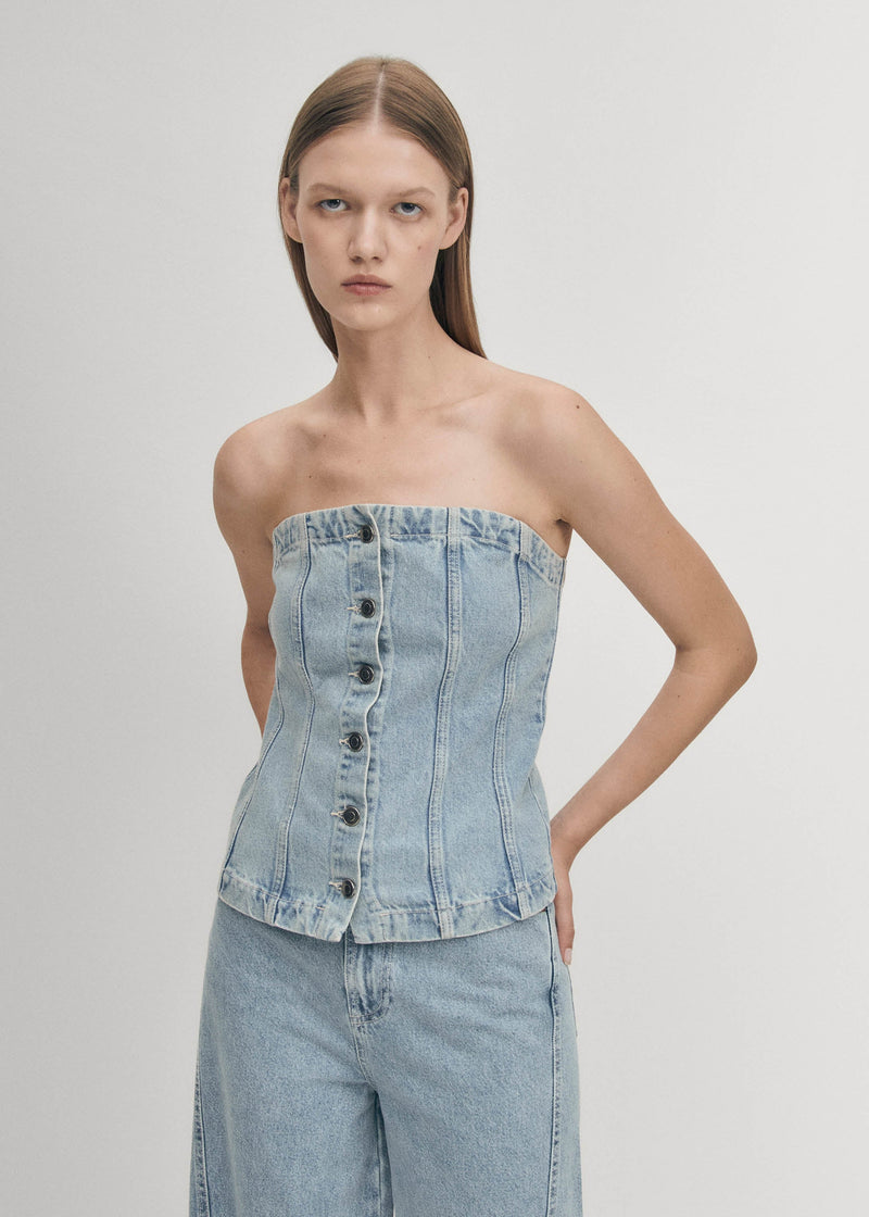 Troyes Blue Denim Tank