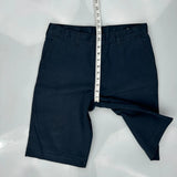 Dickies Chino Shorts - 32W 10L Black Cotton Blend