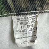 Wrangler Camo Jeans - 26W UK 6 Green Cotton