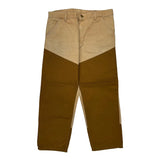Wrangler Carpenter Pants - 36W 30L Beige Cotton