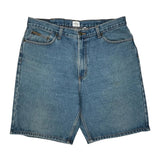 Calvin Klein Jeans Denim Shorts - 34W 10L Blue Cotton
