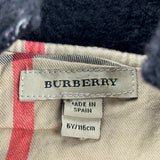Age 6 Burberry Jacket - Small Black Wool