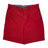 Polo By Ralph Lauren Chino Shorts - 36W 8L Red Cotton