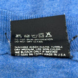 Grounds Crew Screen Stars Single Stitch T-Shirt - XL Blue Cotton Blend