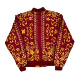 1980'S Petite Shell Jacket - Small Red Nylon