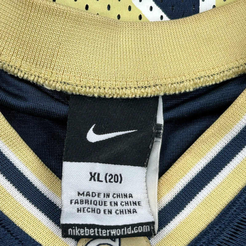 Yellow Jackets Nike Jersey - XL Navy Polyester