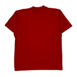 4 Bears Casino & Lodge Fruit Of The Loom Single Stitch T-Shirt - Large Red Cotton Blend
