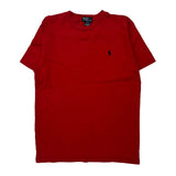 Age 10-12 Polo By Ralph Lauren T-Shirt - Large Red Cotton