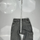 Fubu Cargo Pants - 32W 34L Gray Cotton