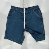 Basic Editions Denim Shorts - 36W 9L Blue Cotton