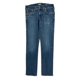 True Religion Slim Jeans - 32W 31L Blue Cotton
