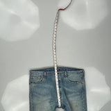 501 Levis Jeans - 36W 31L Light Wash Cotton