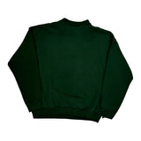Green Bay Packers Tultex Football Sweatshirt - Large Green Cotton Blend