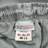 Reebok Track Pants - Medium Gray Polyester