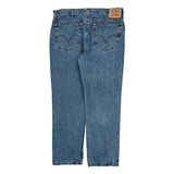 Levis 516 Slim Fit Jeans - 36W 30L Blue Cotton