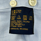 Tommy Hilfiger Shirt - Large Blue Cotton