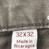 Carhartt Carpenter Trousers - 32W 32L Grey Cotton