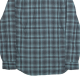 VANS Mens Shirt Blue Check Long Sleeve S