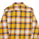 LEVI'S Mens Shirt Yellow Check Long Sleeve S