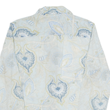 TOMMY HILFIGER Womens Shirt Blue Floral Long Sleeve UK 10