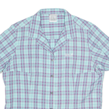 JACK WOLFSKIN Womens Shirt Blue Check XL