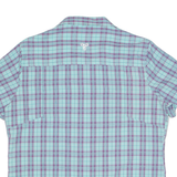 JACK WOLFSKIN Womens Shirt Blue Check XL