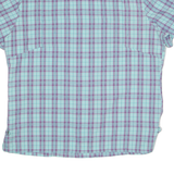 JACK WOLFSKIN Womens Shirt Blue Check XL