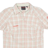 MAMMUT Utility Womens Shirt Cream Check L