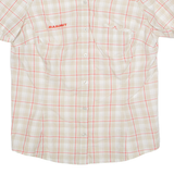 MAMMUT Utility Womens Shirt Cream Check L