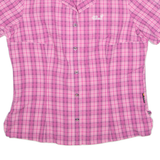 JACK WOLFSKIN Utility Womens Shirt Pink Check L
