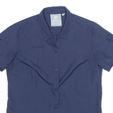 MAMMUT Utility Womens Shirt Blue Check XS