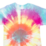 GILDAN Womens Tie Dye T-Shirt Red S