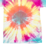 GILDAN Womens Tie Dye T-Shirt Red S