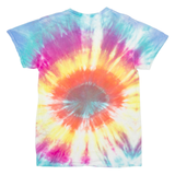 GILDAN Womens Tie Dye T-Shirt Red S