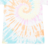 WONDER NATION Womens Tie Dye T-Shirt Orange L