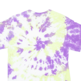 GILDAN Mens Tie Dye T-Shirt Purple M