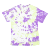 GILDAN Mens Tie Dye T-Shirt Purple M