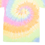 GILDAN Mens Tie Dye T-Shirt Orange S
