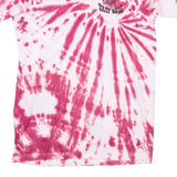 HAPPY HOUR Womens Tie Dye T-Shirt Pink M