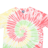 BLACK JACK Mens Tie Dye T-Shirt Green L