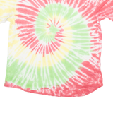 BLACK JACK Mens Tie Dye T-Shirt Green L