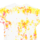 HANES Mens Tie Dye T-Shirt Yellow L