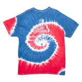 COLORTONE River City Bank Mens Tie Dye T-Shirt Red L