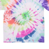 FALLS CREEK Mens Tie Dye T-Shirt Pink L